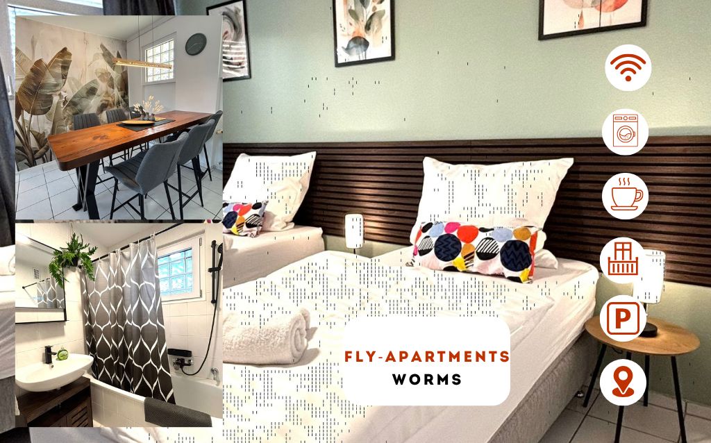 Urban Workstay, 3BR, Parkplatz, WLAN