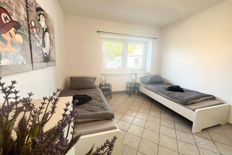 Wohnung mit 3 Schlafzimmern und 7 Betten (Trappenkamp EG)